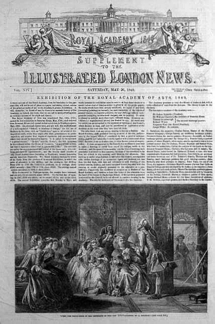 Illustrated London News 1849 St James London Victorian London