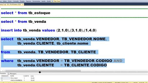Banco De Dados Relacionamento Entre Tabelas Distinct E Group By Youtube