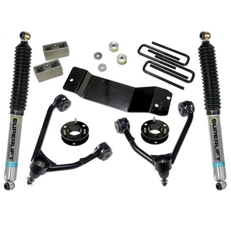 35 Superlift Gmc Suspension Lift Kit Aluminumstamped Control Arms