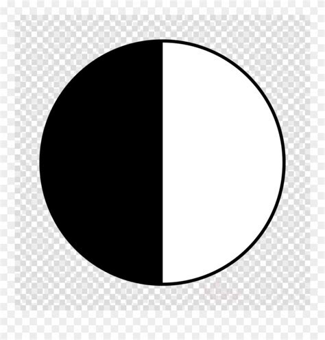 Download Black And White Half Circle Clipart Semicircle Computer