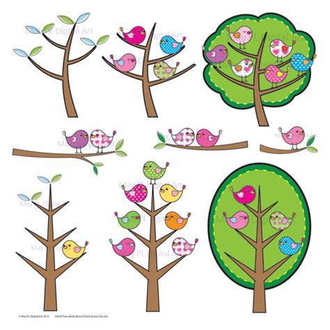 Birds On A Tree Limb Clipart 20 Free Cliparts Download Images On