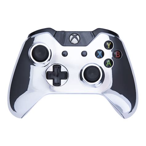Xbox One Wireless Custom Controller Chrome Silver Games