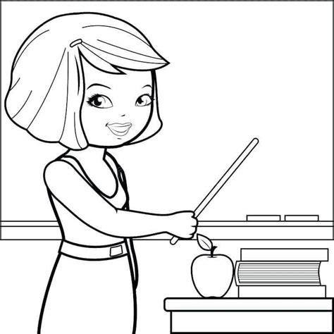 Free Printable Coloring Pages For Teachers Printable Templates
