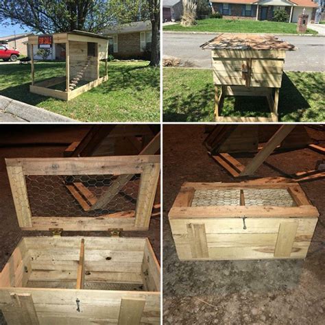 20 Free Pallet Chicken Coop Projects Ideas You Can Build Yourself Sensod