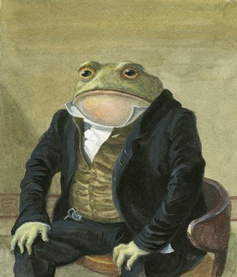 Gentleman Frog Blank Template Imgflip