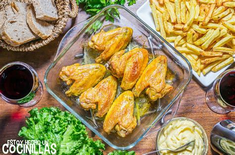 Receta De Alitas De Pollo Al Horno Crujientes ¡muy Fáciles De Hacer