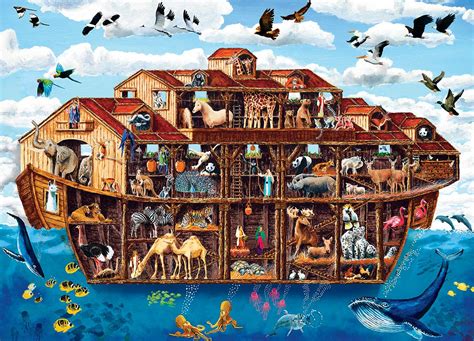 Noahs Ark 1000 Pieces Masterpieces Puzzle Warehouse