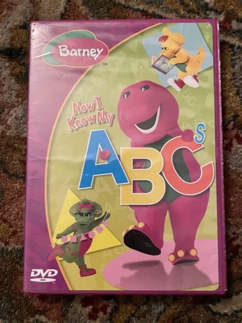 Barney Now I Know My Abcs Dvd 2004 500 Picclick