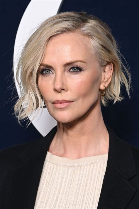 Charlize Theron At Christian Dior Fashion Show In Paris
