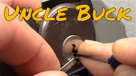 Picking Uncle Buck A Very Tricky Challenge Lock By