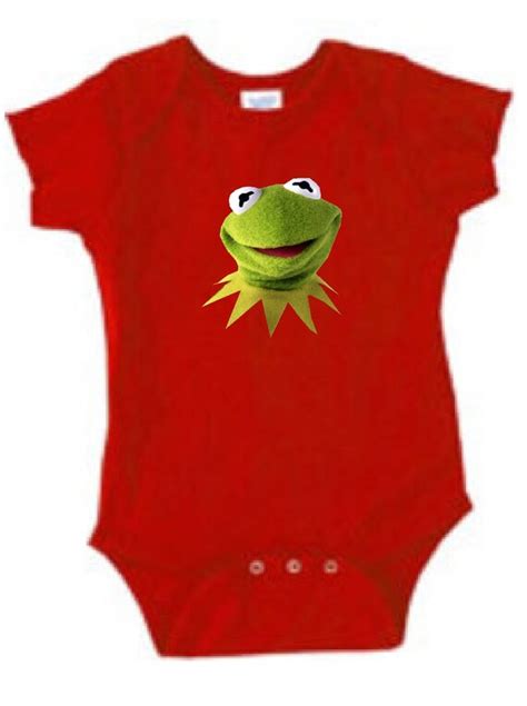 Kermit D Frog Onesie Sesame Street Unisex Onesie Sesame By Kmgear