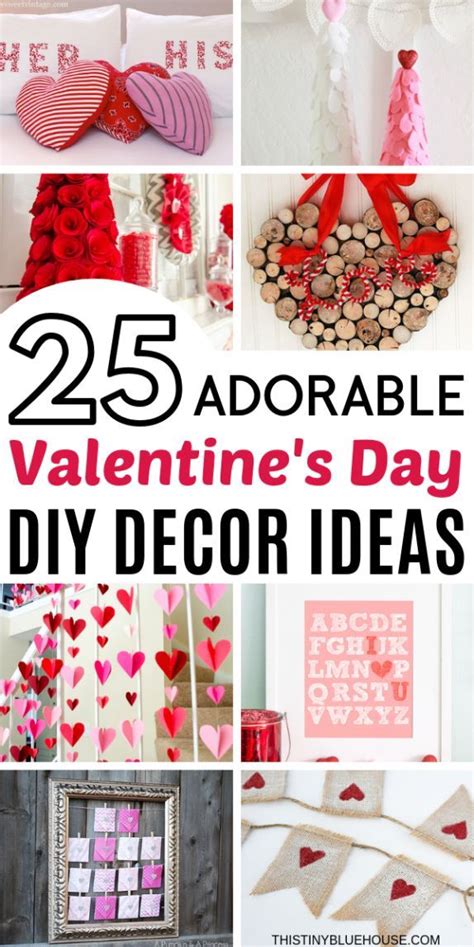 25 Super Sweet Diy Valentines Day Decor Ideas Valentines Day Diy
