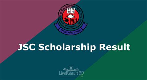 Jsc Scholarship Result 2021 All Board জেএসসি বৃত্তির ফলাফল