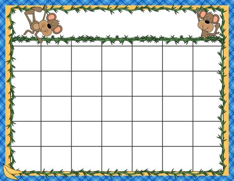 Create Your Free Editable Preschool Calendar Template