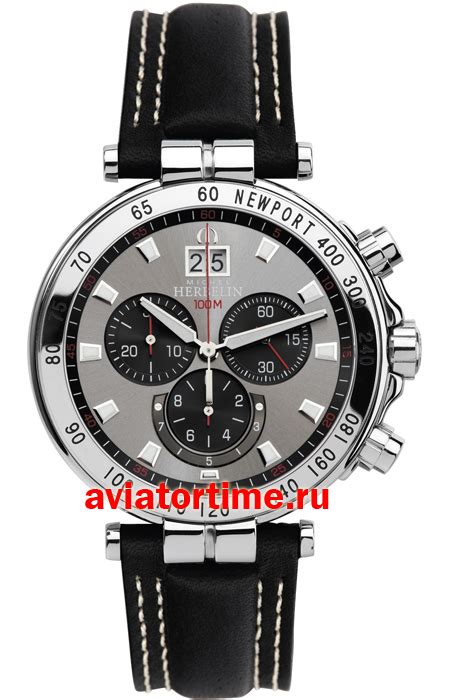 Швейцарские наручные часы michel herbelin 36655 ap23 sm newport yacht club chronograph