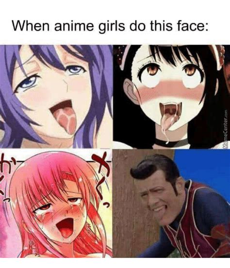 Funny Face Meme Anime Zaria Kline