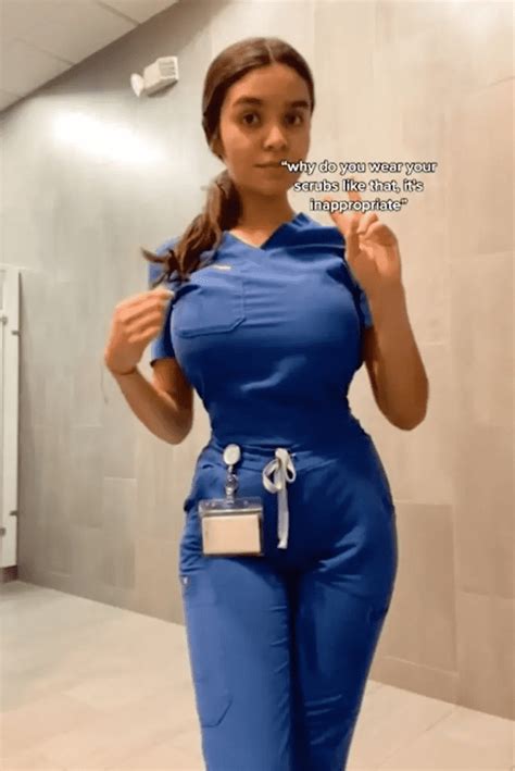 Viral Tiktok Video Shows Nurse Snap Back At Trolls Who Called Her Tight