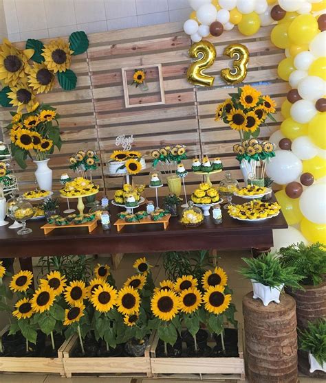 70 Lovely Ideas On How To Make Yours Sunflower Birthday Parties
