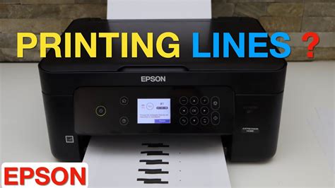 Epson Printer Printing Lines Through Pictures Or Photos Youtube