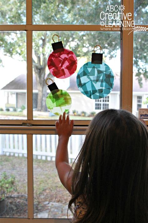 Glass Stained Window Ornaments Kids Craft Simply Today Life
