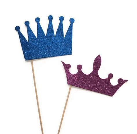 Photobooth Photo Booth Prop King And Queen Crowns Photo Booth Prop Wedding Photo Booth Prop