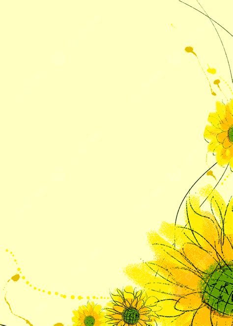 Fashion Yellow Jungle Sunflower Flower Wallpaper Background Wallpaper
