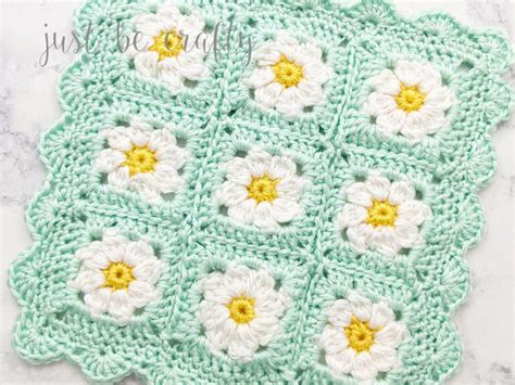 Dainty Daisy Granny Granny Squares How To Join And Add A Border In