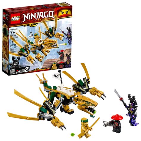 Lego Ninjago Legacy Golden Dragon 70666 Building Kit New 2019 171