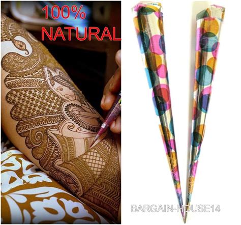 quality shringar henna mehndi natural tattoo paste pen cones even though we only use natural