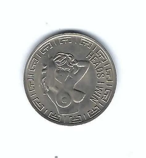 Rare Vintage Nude Busty Woman Heads Tails Adult Peepshow Token Xxxx