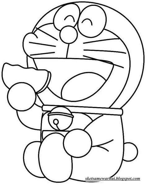 Jangan lupa ❤ subscribe, like, koment & shareterima kasih. Sketsa Mewarnai Gambar Doraemon - Sketsa Mewarnai