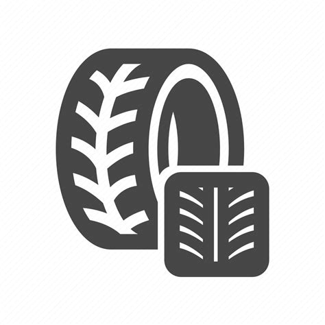 Car Rubber Tire Tyre Icon Download On Iconfinder