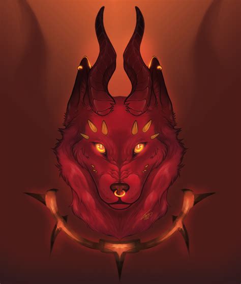 Demon Wolves Wallpapers Wallpaper Cave