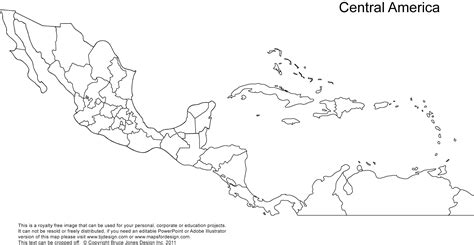 13 Best Images Of Central America Map Blank Worksheet Printable Blank