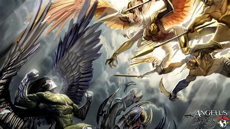 Angels Vs Demons Wallpapers Top Free Angels Vs Demons Backgrounds