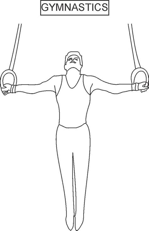 This activity is a sport with artistic gymnastic movements that many children like today. Free Printable Gymnastics Coloring Pages For Kids