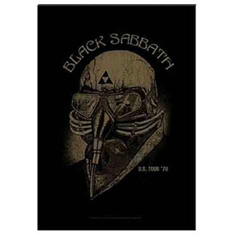 Black Sabbath Poster Flag Us Tour Ozzy Tapestry Cloth Fabric Wall