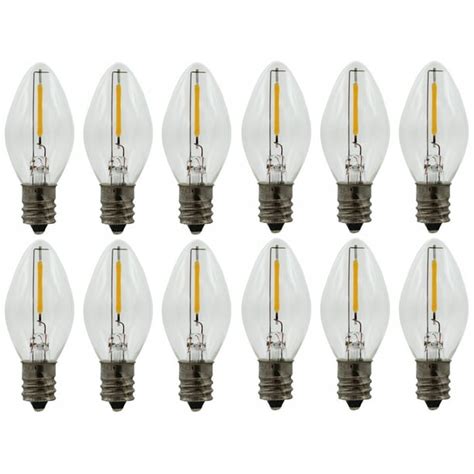 12 Pack Led Night Light Bulbs Replacement Night Light Bulb 7w