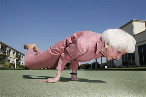 The Yoga Supergran Who Can Still Bend Over Backwards At The Age Of 83