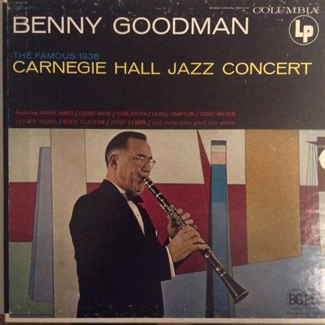 Benny Goodman The Famous 1938 Carnegie Hall Jazz Concert 1970 Vinyl