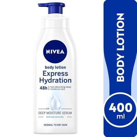 Nivea Body Lotion Express Hydration With Deep Moisture Serum Normal