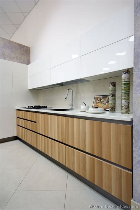 Modern White Wood Kitchen Cabinets Things In The Kitchen