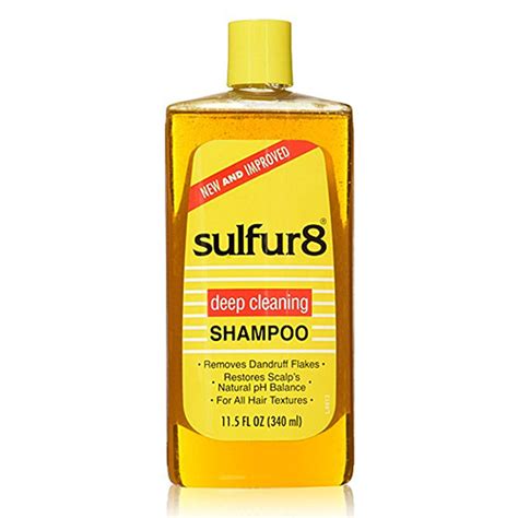 Sulfur 8 Deep Cleaning Shampoo 115 Oz For All Hair Types