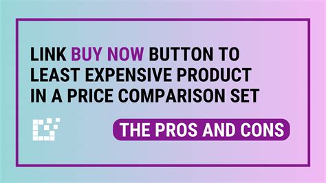 Link Buy Now Button To Least Expensive Item In A Comparison Set