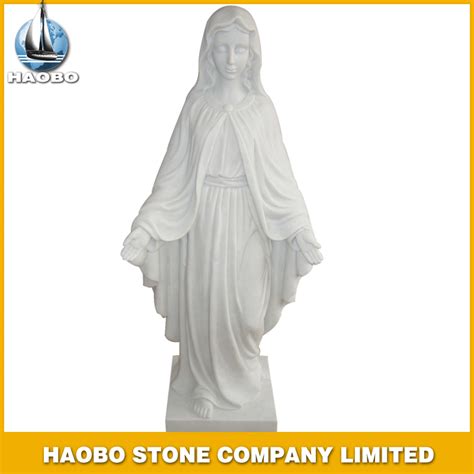 Human Sculptures Stone Carvings White Marble Angel Statue