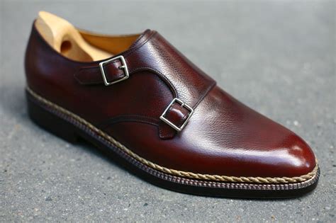 Double Monk Strap Brogue From John Lobb Bespoke Paris Sock Shoes Shoe