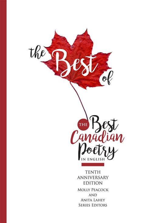 The Best Of The Best Canadian Poetry Lenore Rowntree