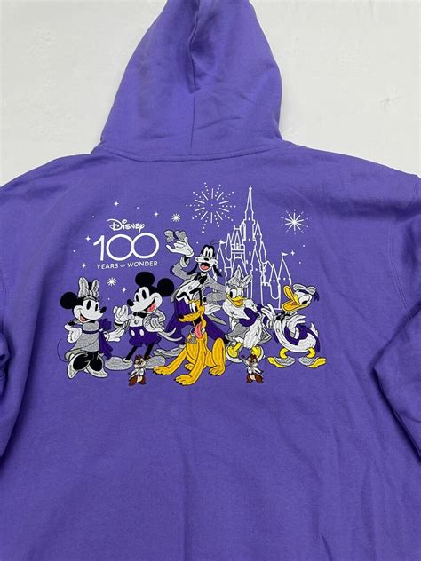 2023 Walt Disney World Disney 100 Mickey Mouse Friends Pullover Hoodie