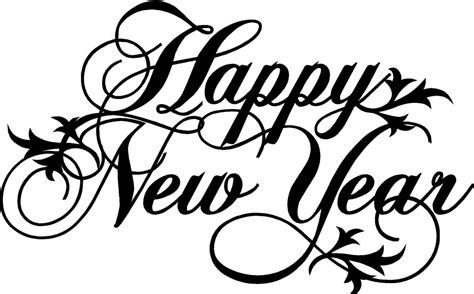 Happy New Year Wall Lettering Stickers Vinyl Word Decal Ebay