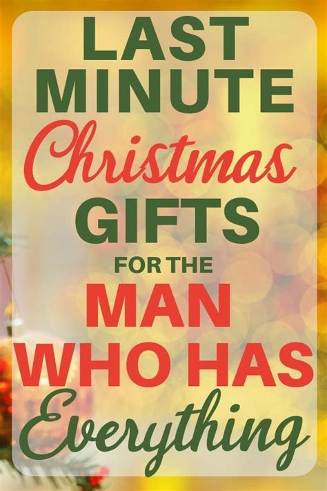 What to get my husband who has everything for christmas. Christmas Gift Ideas for Husband Who Has EVERYTHING! [2020 ...